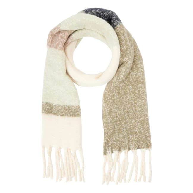 charpe longue femme Pieces PCBEA NOOS BC - Couleurs contrastes