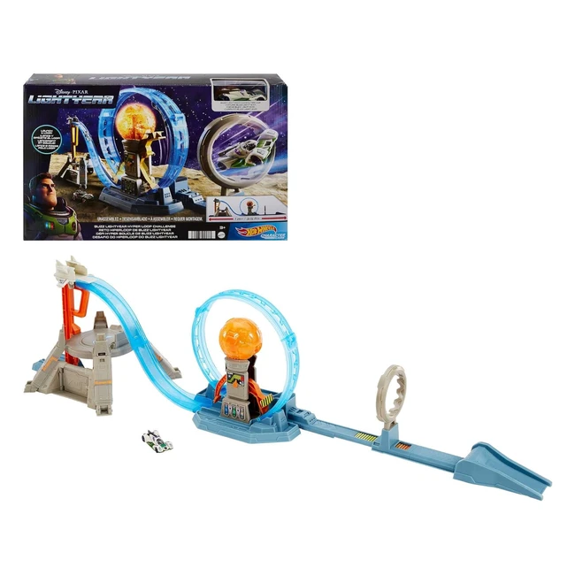 Hot Wheels Buzz Lightyear Hyper Loop Challenge - Giocattolo per Bambini 3 Anni -