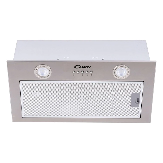 Campana Candy CBG6251XGG - 52cm 3 niveles de potencia filtro de carbono ilumi