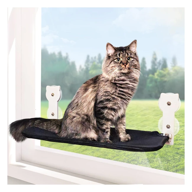 Hamaca Gato Ventana Dracarys - Robusta y Plegable - Soporta hasta 20kg - 60x30x20cm