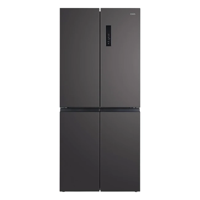Chiq Réfrigérateur Américain Multiportes 415L - Hauteur 182cm, Profondeur 63cm