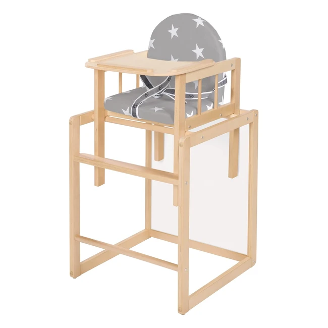 Trona convertible en mesa y silla infantil - Roba - Ref 12345 - Asiento acolcha