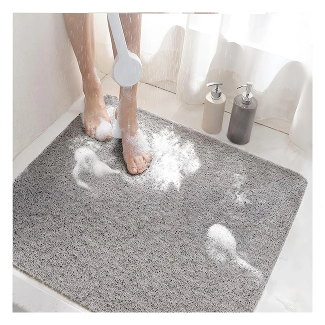 Tapis de douche antidrapant 60x60cm - Sche rapidement - Qualit suprieure