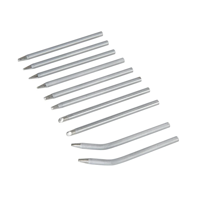 Kit de puntas para soldadura Silverline 196507 - 10 piezas