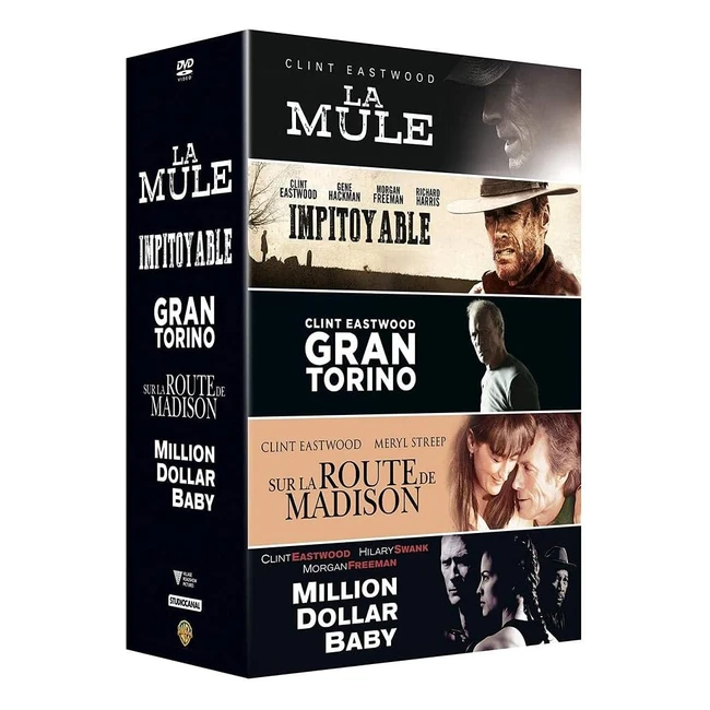 Coffret DVD Clint Eastwood - 5 films incontournables