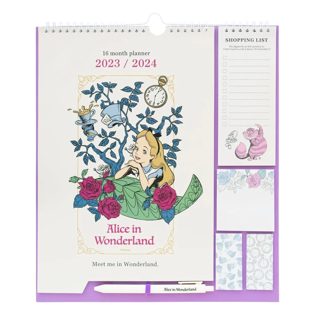 Calendario Alicia en el País de las Maravillas 2023-2024 - Grupo Erik