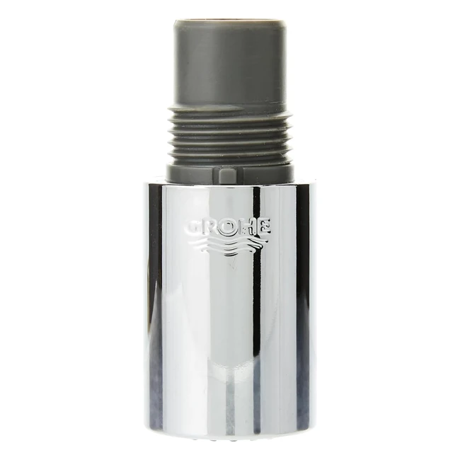 Grohe Gro46857000 Doccetta Estraibile Grigio Cromo - Sistema Anti Calcare - Rito