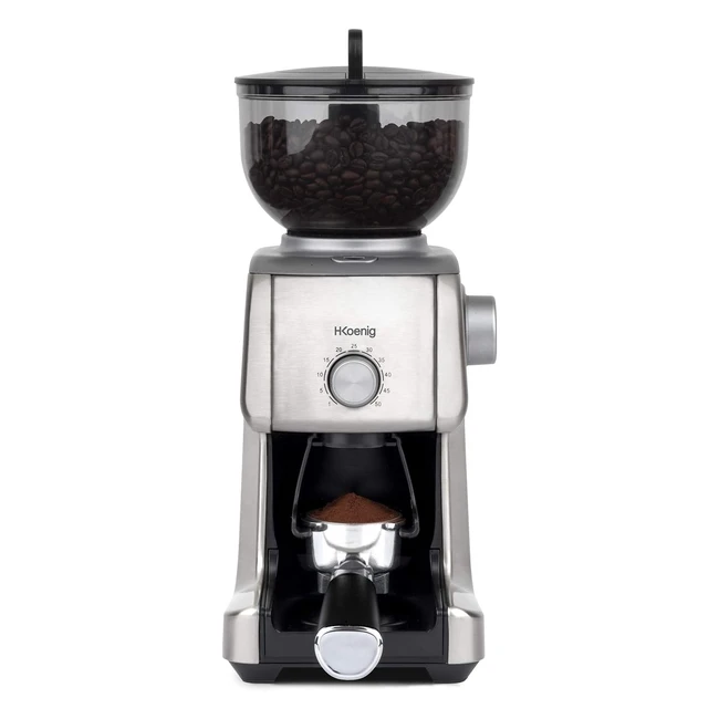 Macinacaff elettrico HKoenig GRD830 16 misure di macinatura potente 130W ca