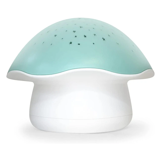 Proyector Musical Cielo Estrellado Pabobo con Sensor de Ruido y Llanto para Niños Setas 0