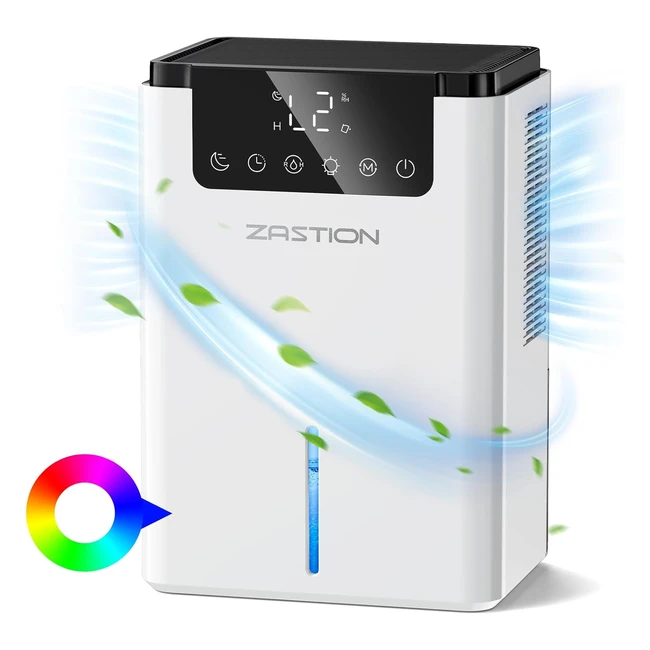 Homezastion 2200ml Dehumidifier - Auto Defrost - Ultra Quiet - For Bedroom/Bathroom