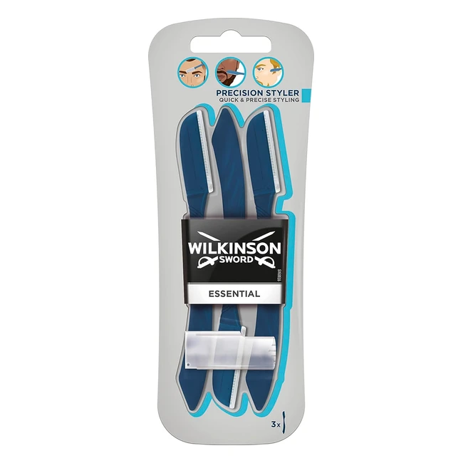 Wilkinson Sword Precision Styler - Premium Quality Blades, Fine Microguards, Gentle Skin Protection