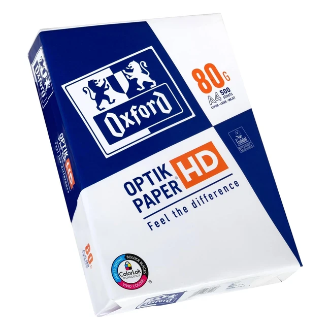 Premium Optik Printer Paper - Oxford A4 - 1 Ream 500 Sheets