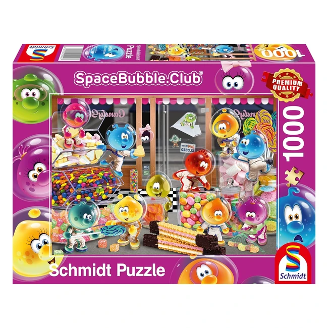 Schmidt Spiele 59944 Spacebubble Club Happy Together Puzzle 1000 Piezas