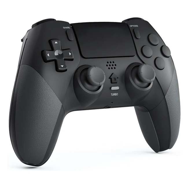 Chereeki Mando PS4 Inalámbrico con Doble Vibración y Turbo - Modelo PS4 Pro/Slim