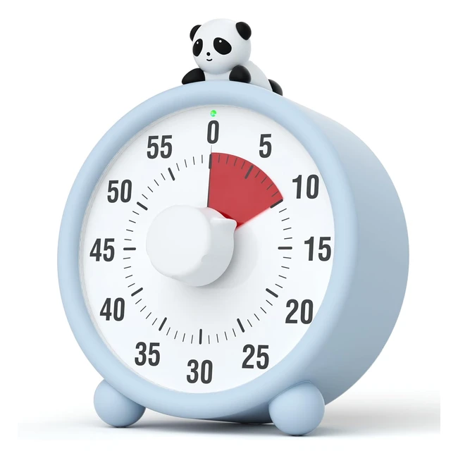 Liorque Minuteur Enfant Rechargeable - Fonction Pause - Timer Visuel avec Son - 