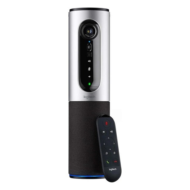 Webcam Logitech Connect Full HD 1080p USB Portátil - Compatible con Skype for Business, Cisco Jabber, BlueJeans, Broadsoft, Lifesize Cloud, Vidyo, Zoom