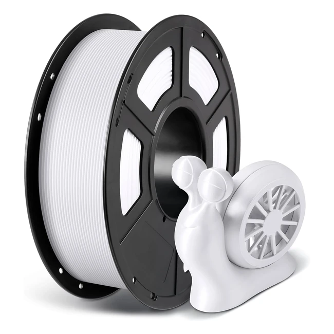 Anycubic PETG Filament 175mm, 002mm, 3D-Druck Filament für 3D-Drucker, weiß, 1kg