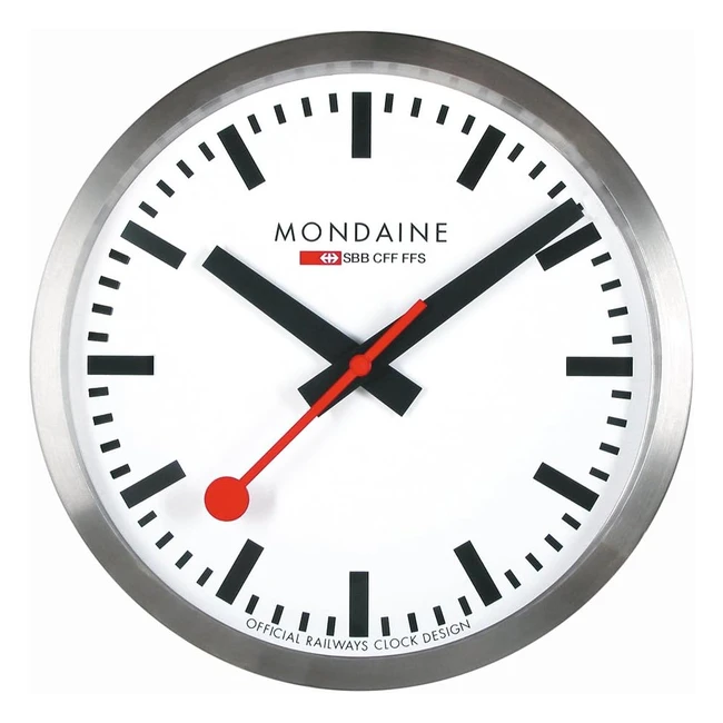 Reloj de Pared Mondaine Analgico A990Clock16SBB - Envo y Devoluciones Gratis