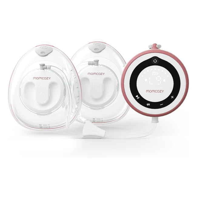 Tiralatte Momcozy V1 - Tiralatte Elettrico Doppio Portatile e a Mani Libere