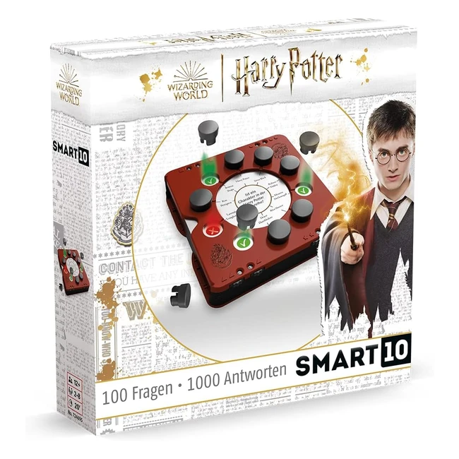 Juego de mesa Piatnik 7246 Smart 10 para fans de Harry Potter - 100 preguntas 1