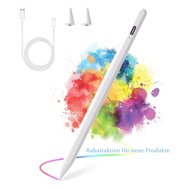 Penna Tablet Touch Screen Android - Compatibile con Huawei Samsung Lenovo Vivo Mi - Precisione Migliorata e Riduzione del Palmo