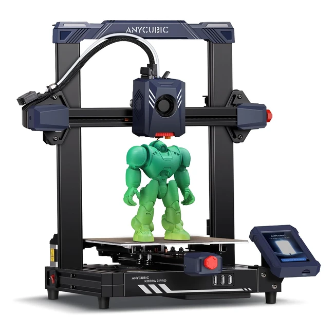 Anycubic Kobra 2 Pro 3D Drucker 500 mms Hohe Druckgeschwindigkeit 10x schnell