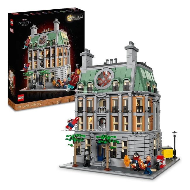 LEGO 76218 Marvel Sanctum Sanctorum - 3-stöckiges Modulares Building Set mit Doctor Strange und Iron Man - Avengers Endgame Sammlerstück