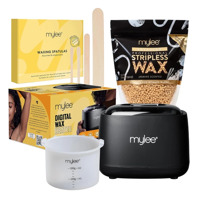 Silky Smooth Skin with Mylee Advanced Wax Kit - Professional Home Waxing Solution