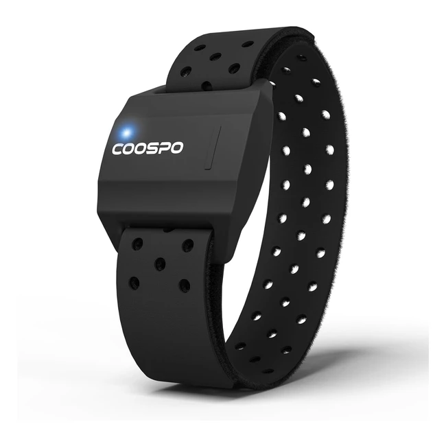 Coospo HW706 Pulsmetros - Banda de Frecuencia Cardiaca Bluetooth Ant - Impermeable IP67 - Para Wahoo Strava Polar Beat