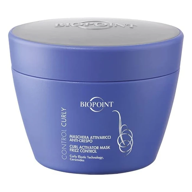Biopoint Control Curly - Maschera Attivaricci per Capelli Ricci - Azione Rigener