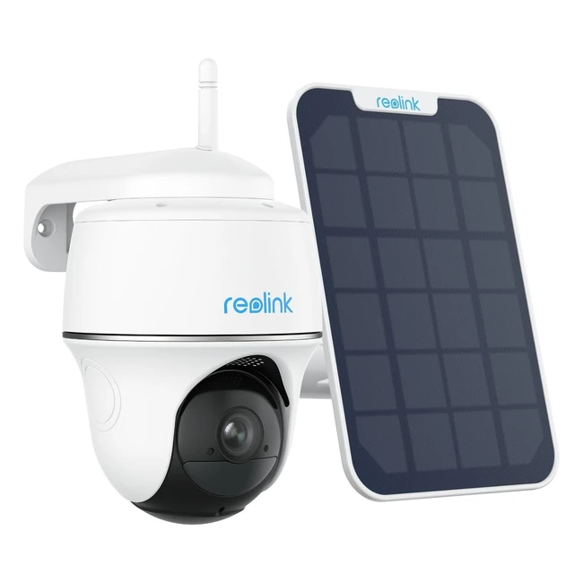 Reolink 3MP Solar Security Camera - Wireless, 360° PT View, Person/Vehicle Detection