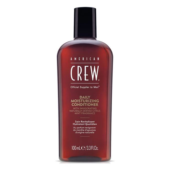 American Crew Balsamo Uomo 100ml - Idratante e Rinforzante per Capelli Normali a Secchi