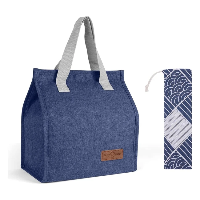 Bolsa Almuerzo Vicloon con Aislamiento Térmico - Impermeable y Organizador para Trabajo, Clase y Viajes