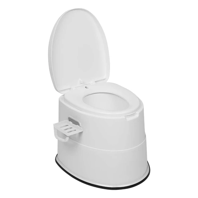 Pot de chambre adulte Outvita, camping amovible, portepapier hyginique, 200 kg, polyvalence maximale