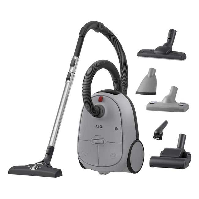 AEG 6000 Bagged Vacuum Cleaner AB61A5UG - Powerful Performance Pet Hair  Dust
