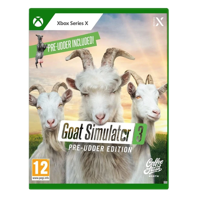 Goat Simulator 3 Preudder Edition - Be a Goat with Friends! #CoopGaming