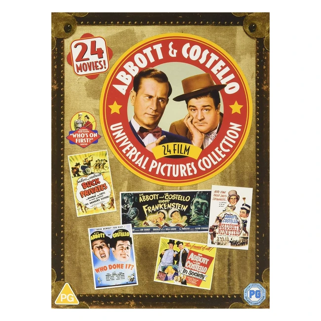 Abbott & Costello Collection DVD Box Set - 13 Discs