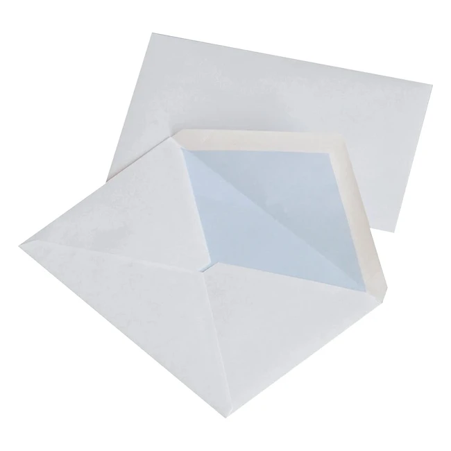 Enveloppes avec colle Office Products NK C6 114x162mm 75gm 50 pièces blanches