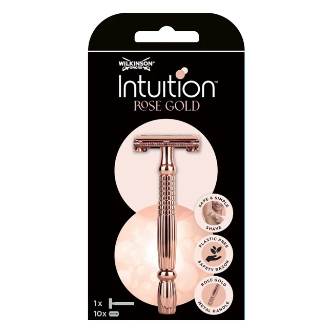 Rasoio Intuition Rose Gold Wilkinson Sword - Depilazione Femminile