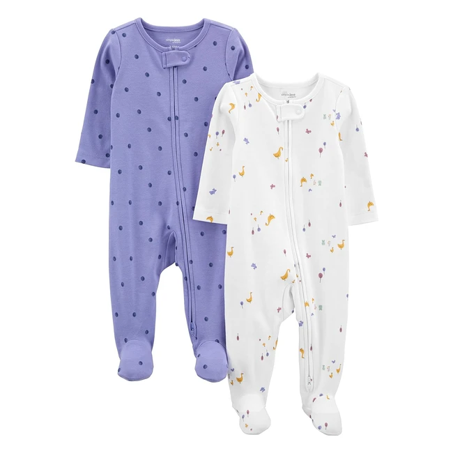 Pijama de algodn Simple Joys by Carters para bebs y nios pequeos - Pack