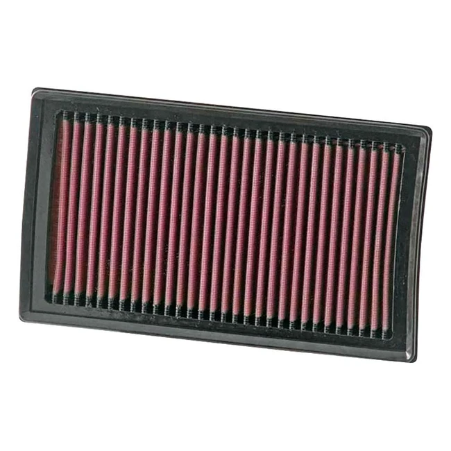 Filtro de aire lavable KN 332928 para coche - Alto flujo de aire y filtración excepcional