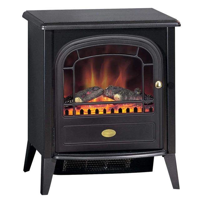 Dimplex Club Optiflame Electric Stove - Stylish Free Standing Fireplace with LED