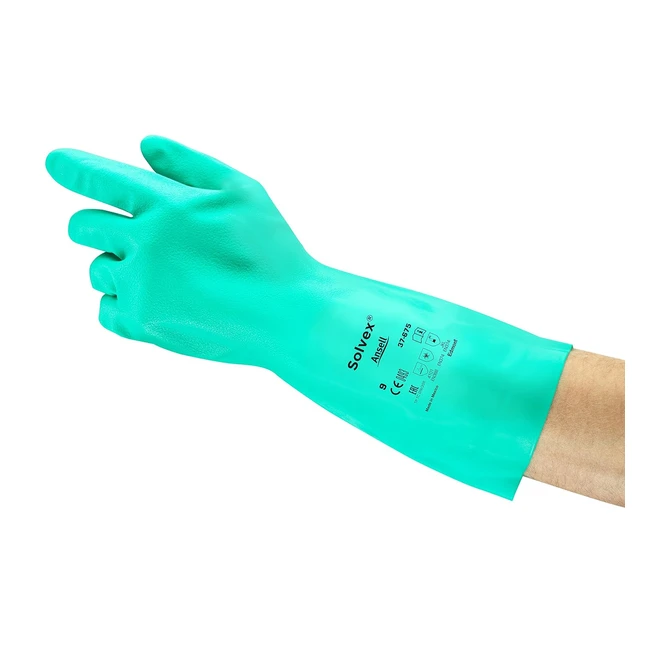 Guantes de Nitrilo Ansell Alphatec 37675 - Alta Protección y Resistencia - Talla L