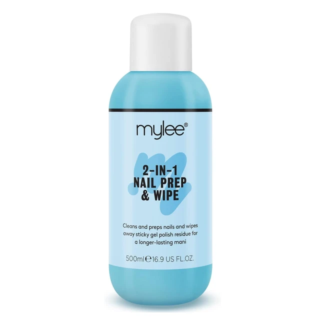 mylee Prep Wipe Gel Nail Polish Remover 500ml - UV LED Manicure Base Wipe