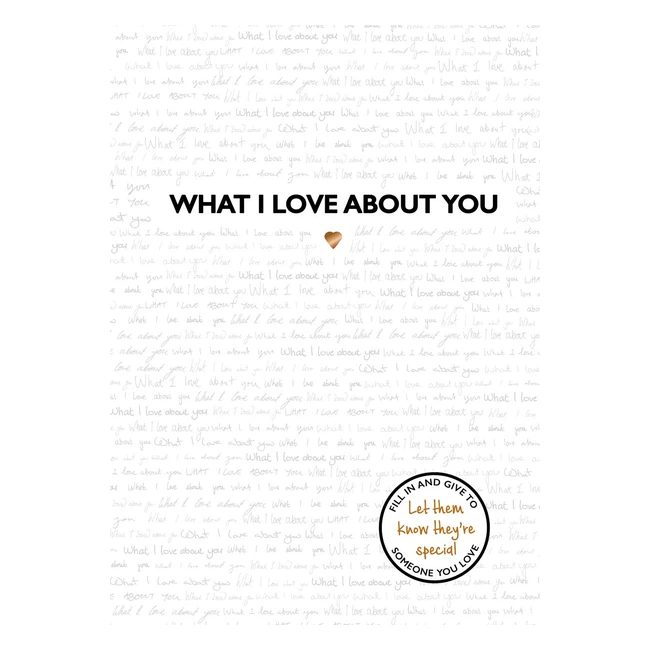 Perfect Gift for Loved Ones - What I Love About You TikTok - Jones Frankie - ISBN 9781787413726