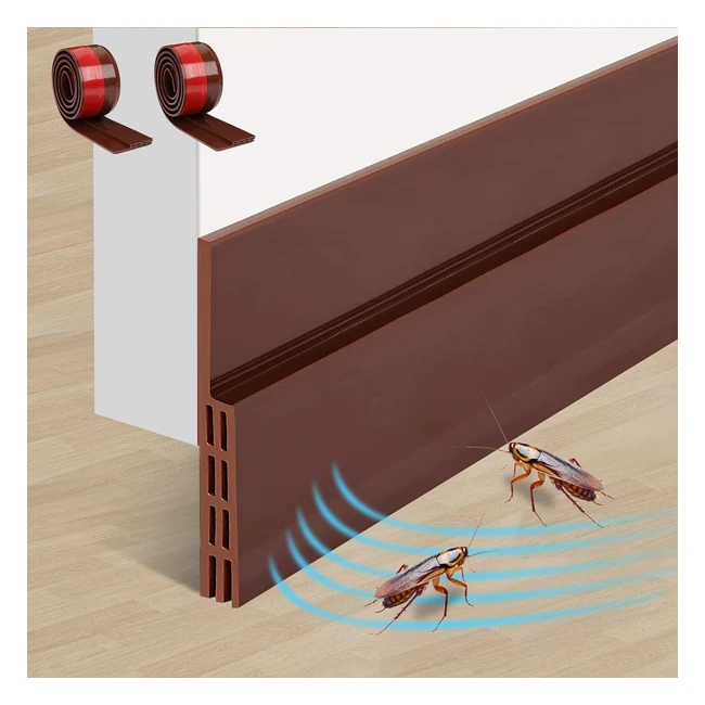 Bas de porte isolant AIQINU - Réduction du bruit et économies d'énergie