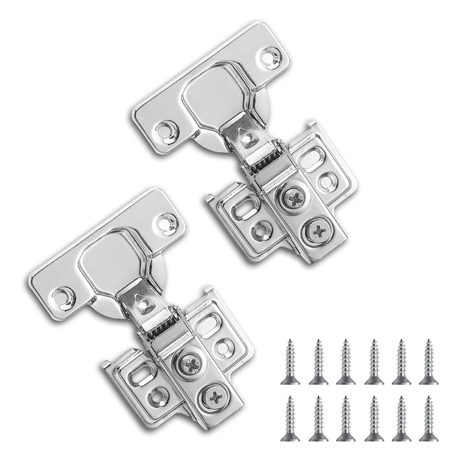 Charnières d'armoire en acier inoxydable avec fermeture souple - 12 pouces