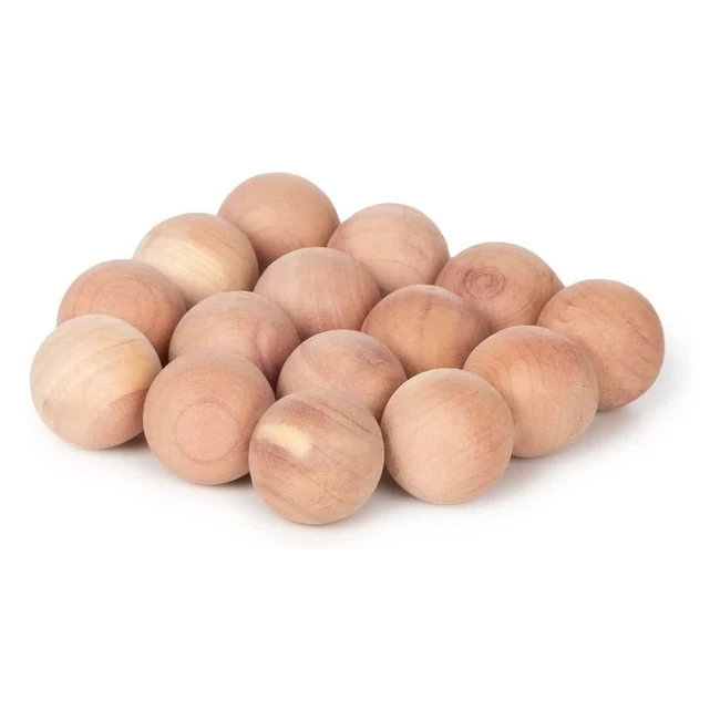 Compactor CED021 Zedernholz Mottenschutzkgelchen fr Schubladen 15 Stck