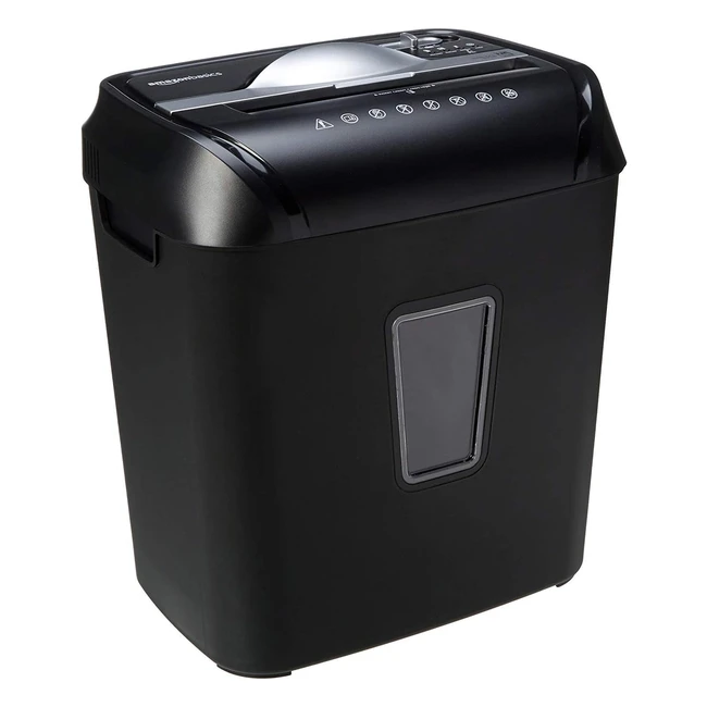AmazonBasics Aktenvernichter 12 Blatt fr Papier und Kreditkarten