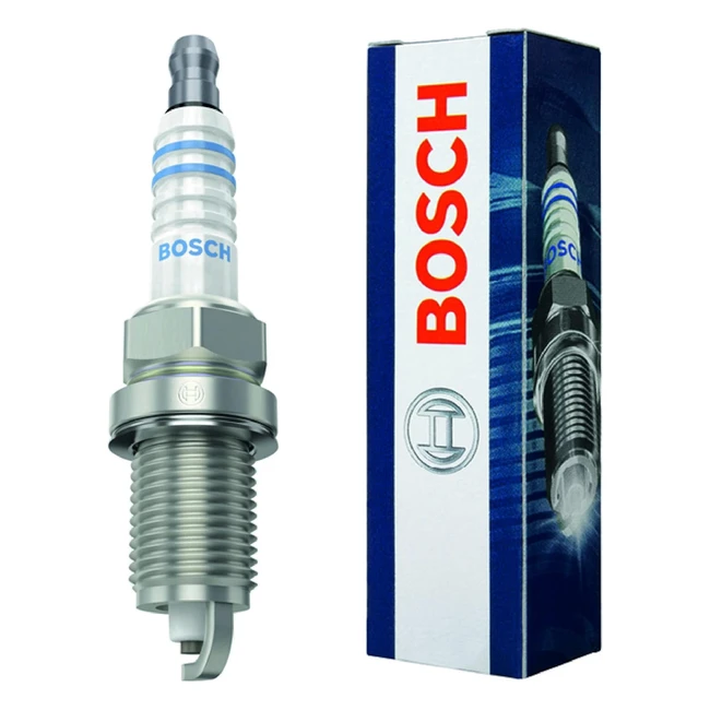 Bougie d'allumage Bosch FR7LCX Nickel - Référence 1 - Facile à remplacer